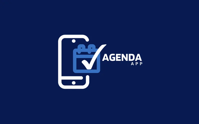 Tela do AgendaInfo, Sistema de agendamento para barbearias e salões.